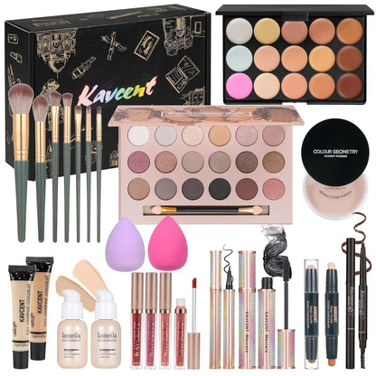 Makeup Sets Teens Makeup Kit for Women Full Kit Makeup Kits for Women Gift Eyeshadow Palette Concealer Makeup Kit for Teenagers Makeup Kits Christmas